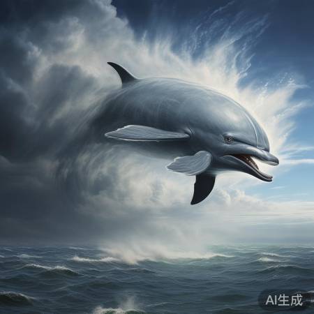台风似白海豚