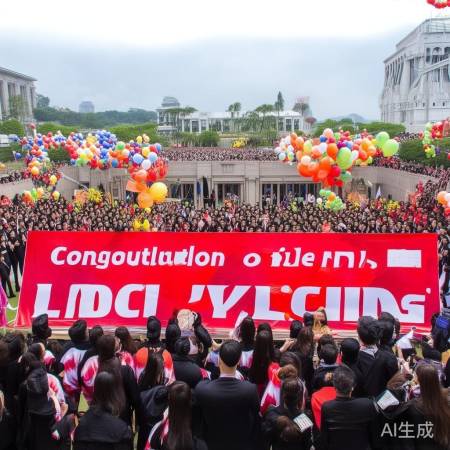 李秋莹母校热烈祝贺央视主播毕业