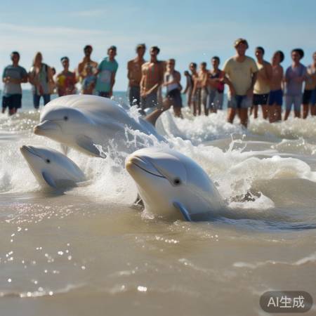 白海豚引发关注，海洋生态需保护