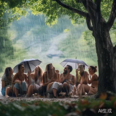 暴雨过后,珍惜美好