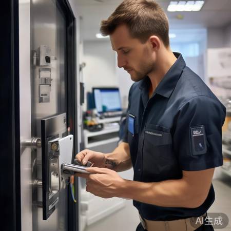 指纹锁专业维修,认证技师上门服