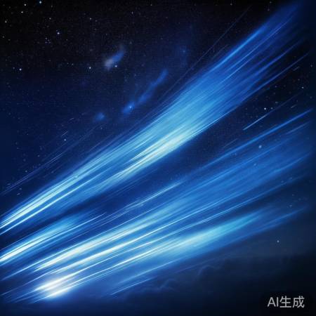 星链白影,夜空奇观