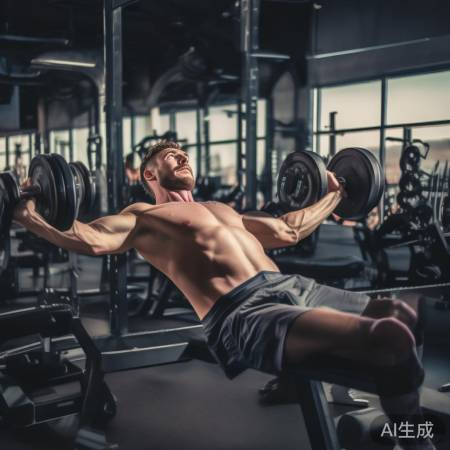 杨瀚森哑铃卧推启示录