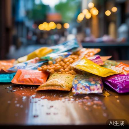 网红零食陷阱多,健康需理性。