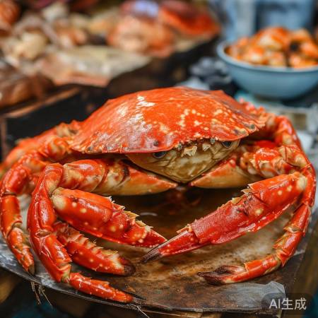 梭子蟹：营养美味佳肴