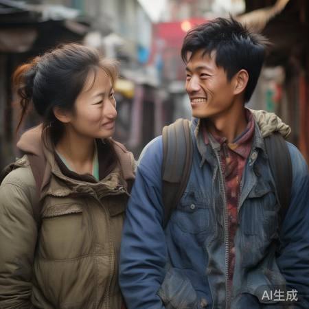 包文婧包贝尔相识北漂，笑容吸引
