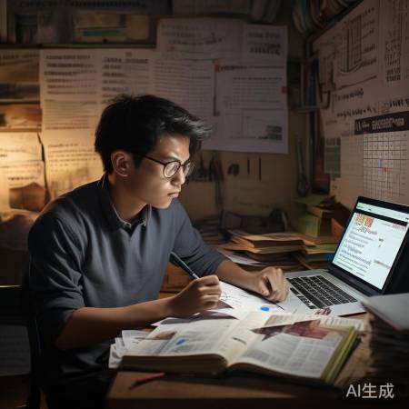 李明克服学习困难