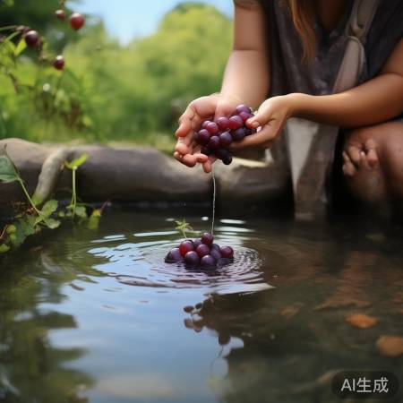 放生意外：葡萄中惊现小蛇
