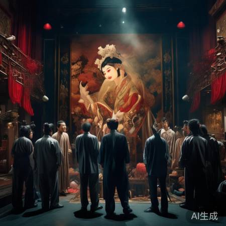 戏迷痛悼冀萍,艺术精神永存